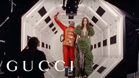 gucci pubblicità edificio|Behind the Scenes of the Exquisite Gucci Campaign .